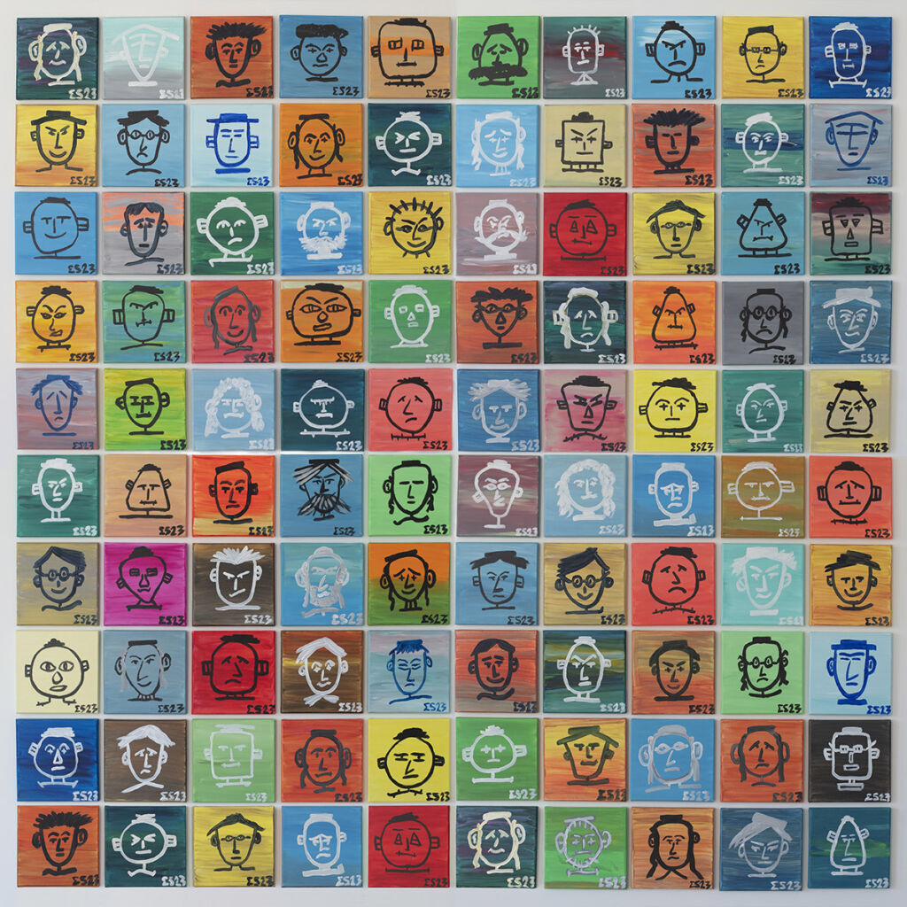 100 Faces