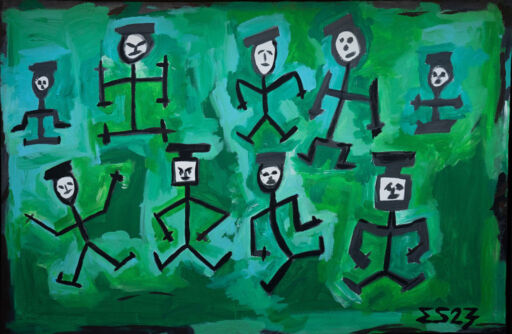 Dancing Hasidim No. 2