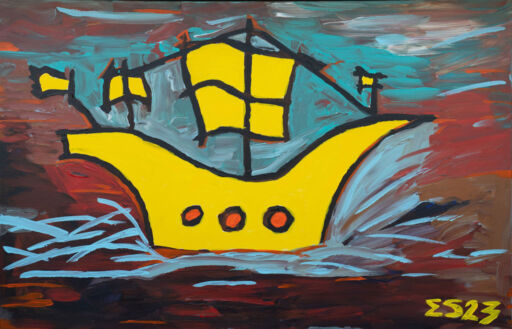 Boat in Yellow