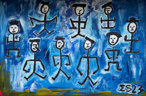 Dancing Hasidim No. 1