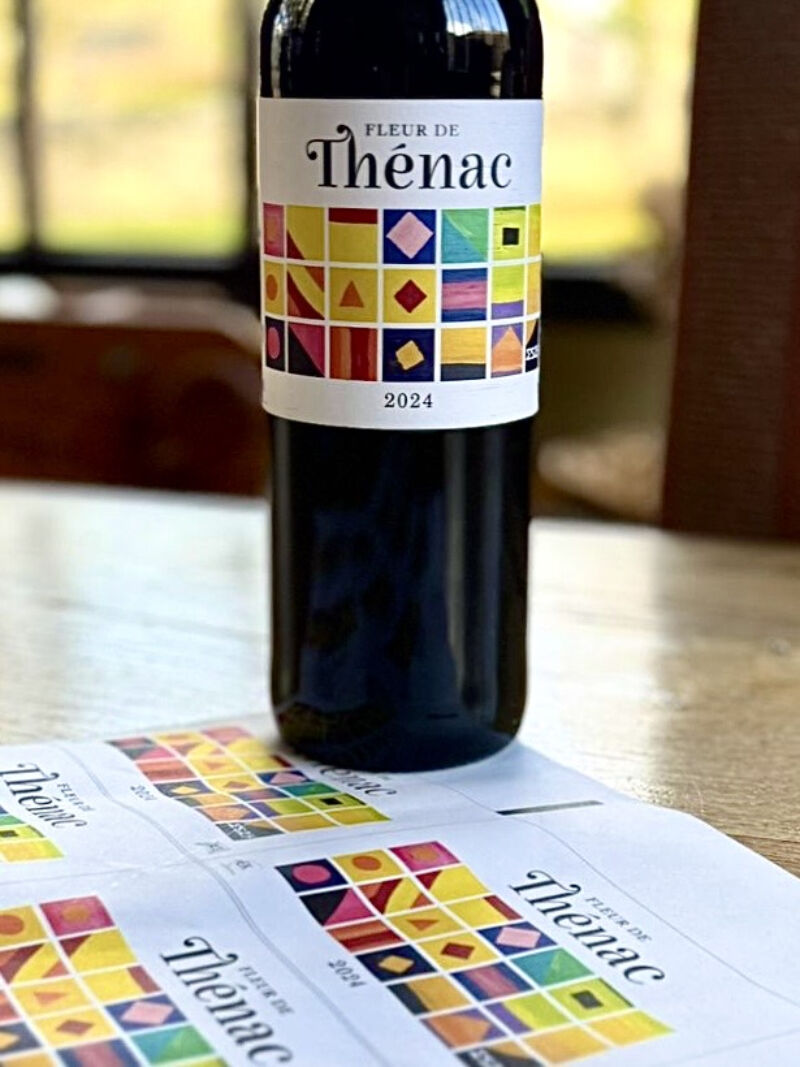 Bottle and labels ES23